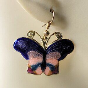 Colorful Butterfly Earrings